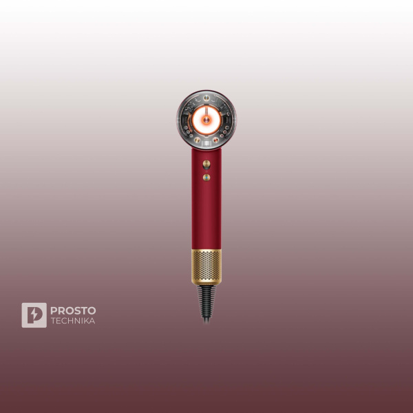 Фен Dyson Supersonic Nural HD16 Red Velvet/Gold (с кейсом)